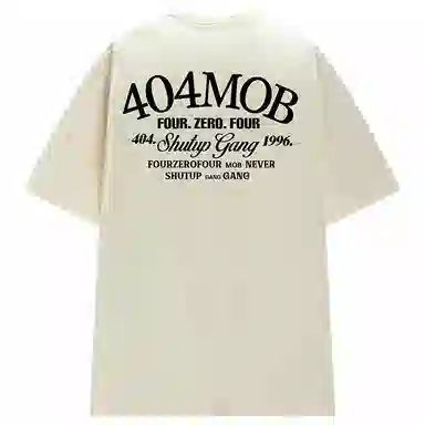 404MOB GANG SloganT