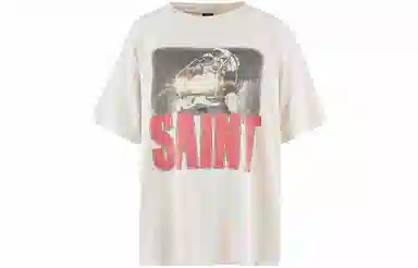 SAINT Mxxxxxx x FREEDOM SS24 White Tee