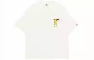 Guuka Cartoon Cat T-Shirt Cream White