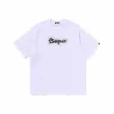 A BATHING APE SS24 Studded Letter T-Shirt