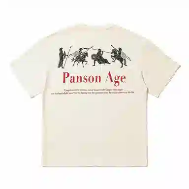 COLDSTONE Sparta Print Crewneck T-Shirt