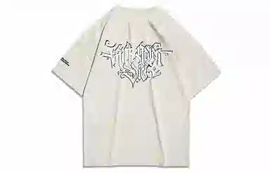 Monster Guardians Future Series Gothic Print Loose Fit T-Shirt