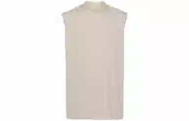 Rick Owens RO SS24 Sleeveless Tee Light Brown