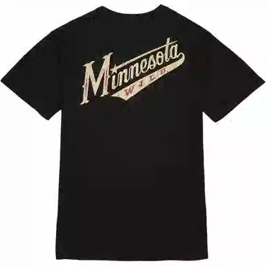 Mitchell & Ness Minnesota Wild Team OG Premium Tee Black