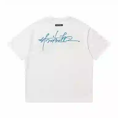 COLDSTONE Embroidered Loose Crewneck T-Shirt