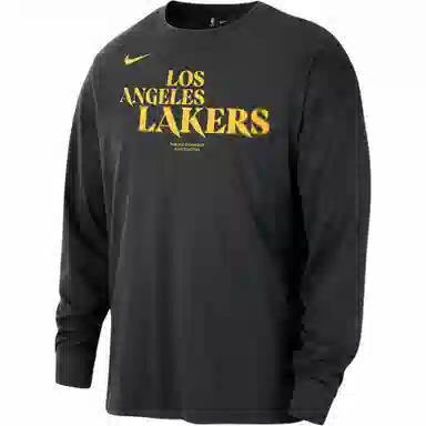 Nike x NBA Courtside Lakers Crewneck Tee Black
