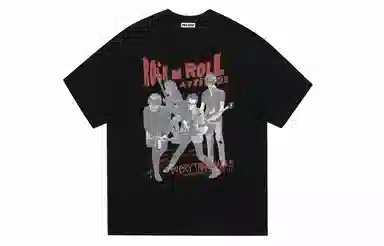 Pirkadat Vintage Band Print T-Shirt