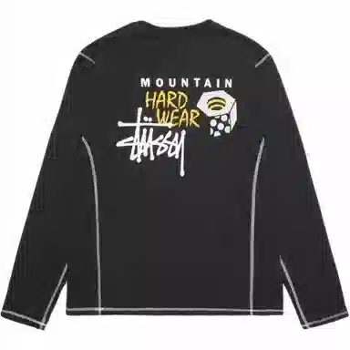 Stussy x MOUNTAIN HARDWEAR FW24 LS TEE logoT