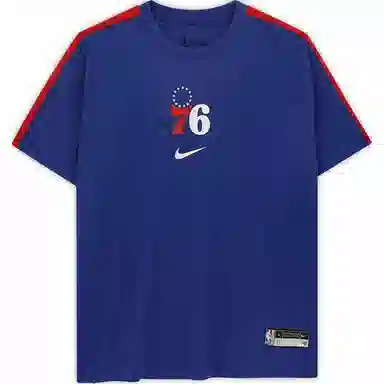 Nike x NBA 76ers Crewneck Tee Blue