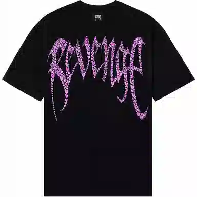 Revenge SS24 Love Is Pain Black Tee