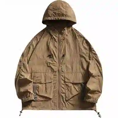 赞仕 美式轻薄工装百搭防紫外线纯色防晒服 男女同款