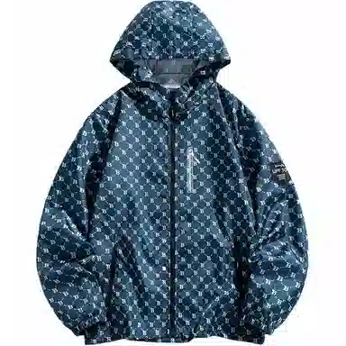 大白鲨 潮流薄款户外运动透气防晒服 男款