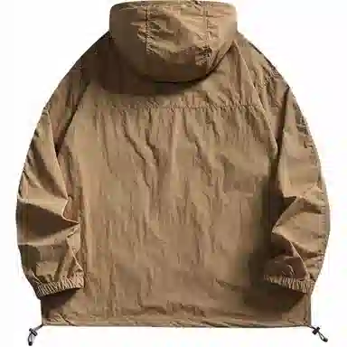 赞仕 美式轻薄工装百搭防紫外线纯色防晒服 男女同款