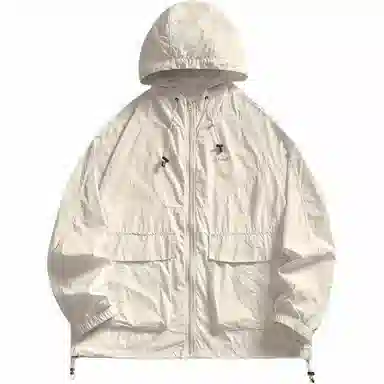 赞仕 美式轻薄工装百搭防紫外线纯色防晒服 男女同款