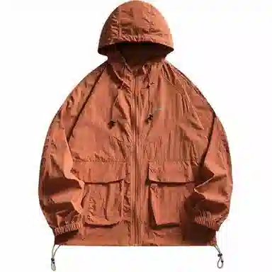 赞仕 美式轻薄工装百搭防紫外线纯色防晒服 男女同款