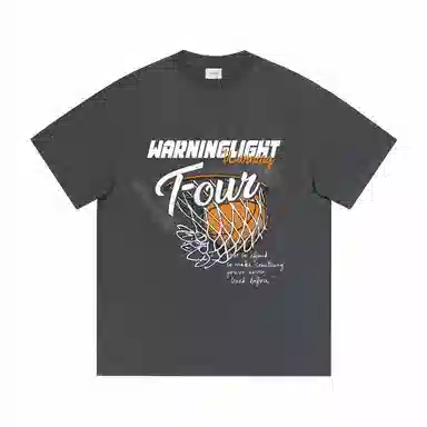 WARNING LIGHT Graphic Print T-Shirt
