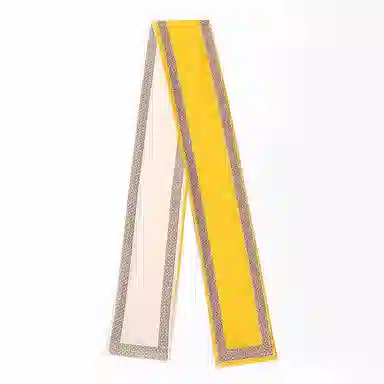 上海故事 春秋韩版潮流气质窄边文艺风西装出行 聚酯纤维 丝巾 女款