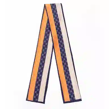 上海故事 春秋韩版潮流气质窄边文艺风西装出行 聚酯纤维 丝巾 女款