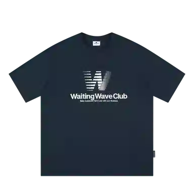 WAITINGWAVE logooversizeT