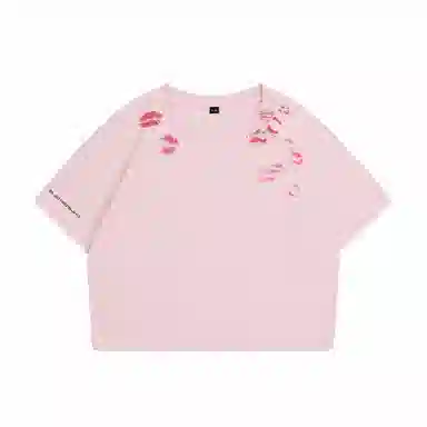 BJHG Romantic Kiss Print T-Shirt
