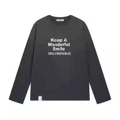 SMILEREPUBLIC WASH TO MAKE OLD BAGGY T