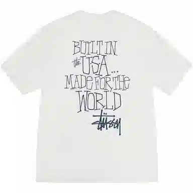 Stussy FW24 BUILT IN USA TEE PIGMENT DYED logoT