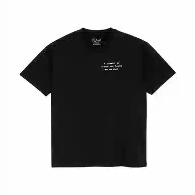 Polar Skate Co Struggle Tee Black