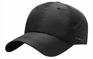 优幽兰 时尚百搭大头围显脸小休闲百搭韩版防紫外线遮阳帽美式辣妹街头复古字母刺绣太阳帽子 聚酯纤维 鸭舌帽 男女同款情侣款