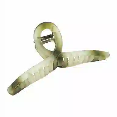 简应舒 磨砂鲨鱼夹后脑勺夹头发大夹子时尚简约 亚克力 发夹 女款