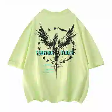 VniVerseVClub Loose Fit Crew Neck T-Shirt