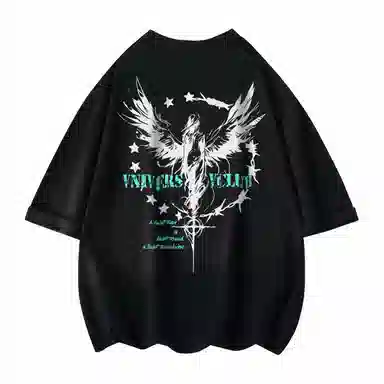 VniVerseVClub Loose Fit Crew Neck T-Shirt