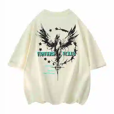 VniVerseVClub Loose Fit Crew Neck T-Shirt