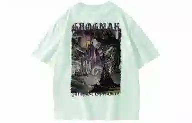GROGNAK Dark Mountain 3D Logo Tee