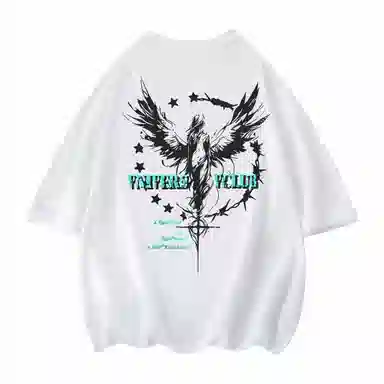 VniVerseVClub Loose Fit Crew Neck T-Shirt