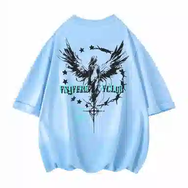 VniVerseVClub Loose Fit Crew Neck T-Shirt