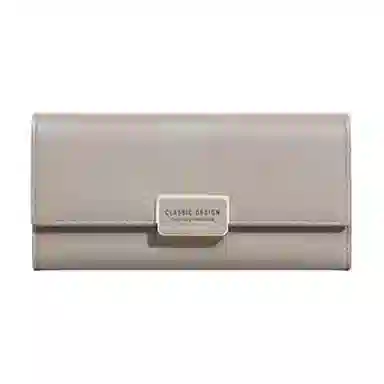 VINEY Long Leather Wallet