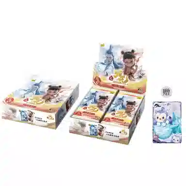 Kayou Nezha Demon Child Movie Collectible Cards Flame Pack