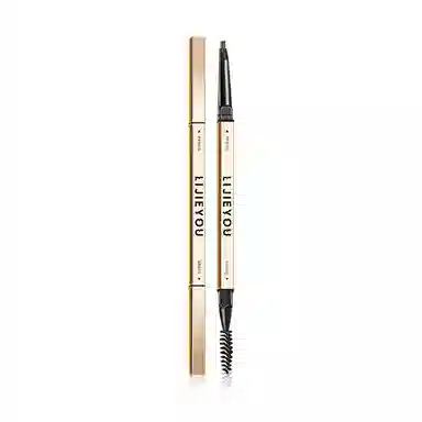丽洁悠 小金条眉笔双头极细自然立体 防水防汗
