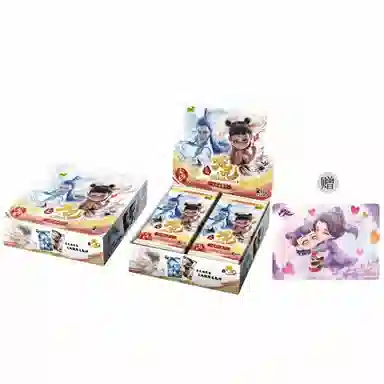 Kayou Nezha Demon Child Movie Collectible Cards Flame Pack