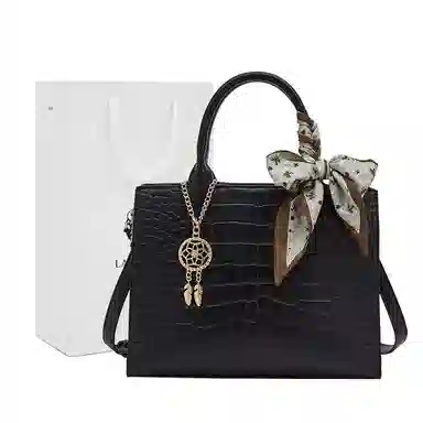 老人头 鳄鱼纹 合成革 手提包 常规 女款 多色