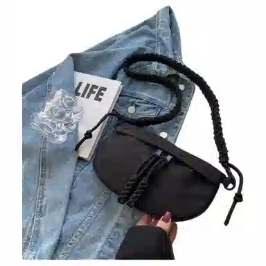 恒源祥 时尚百搭 布 单肩包 男女同款情侣款 多色