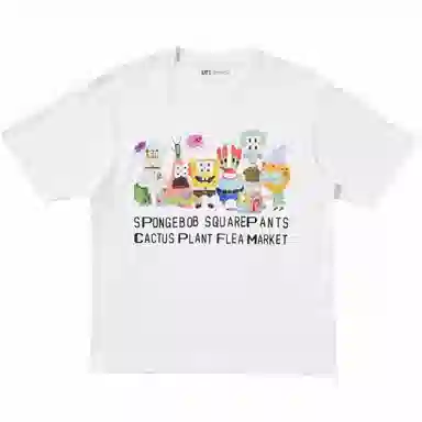 UNIQLO x CPFM x SpongeBob Tee White