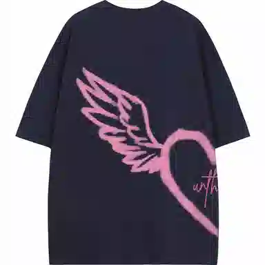 UNthemed Graffiti Heart Wings Tee