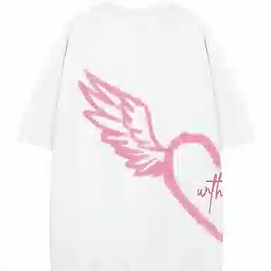 UNthemed Graffiti Heart Wings Tee