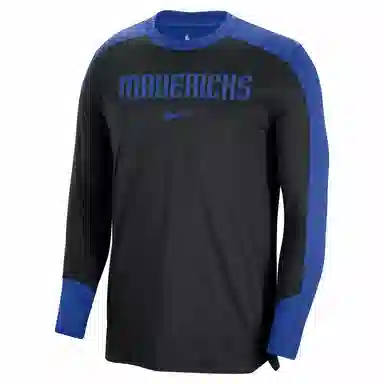 Nike x NBA Dallas Mavericks Long Sleeve Tee Black