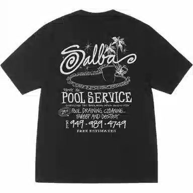 Stussy SS25 POOL SERVICE TEE PIGMENT DYED T