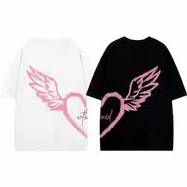 UNthemed Graffiti Heart Wings Tee