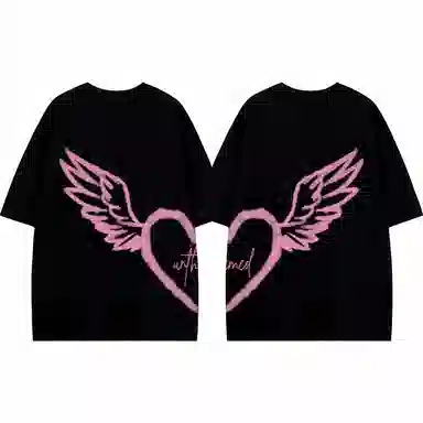 UNthemed Graffiti Heart Wings Tee