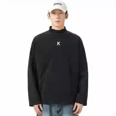 WOOD SOON Thermal Turtleneck Tee