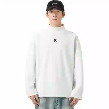 WOOD SOON Thermal Turtleneck Tee